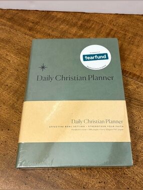 New Daily Christian Planner 6 Month Effective Goal Setting Strengthen Faith
